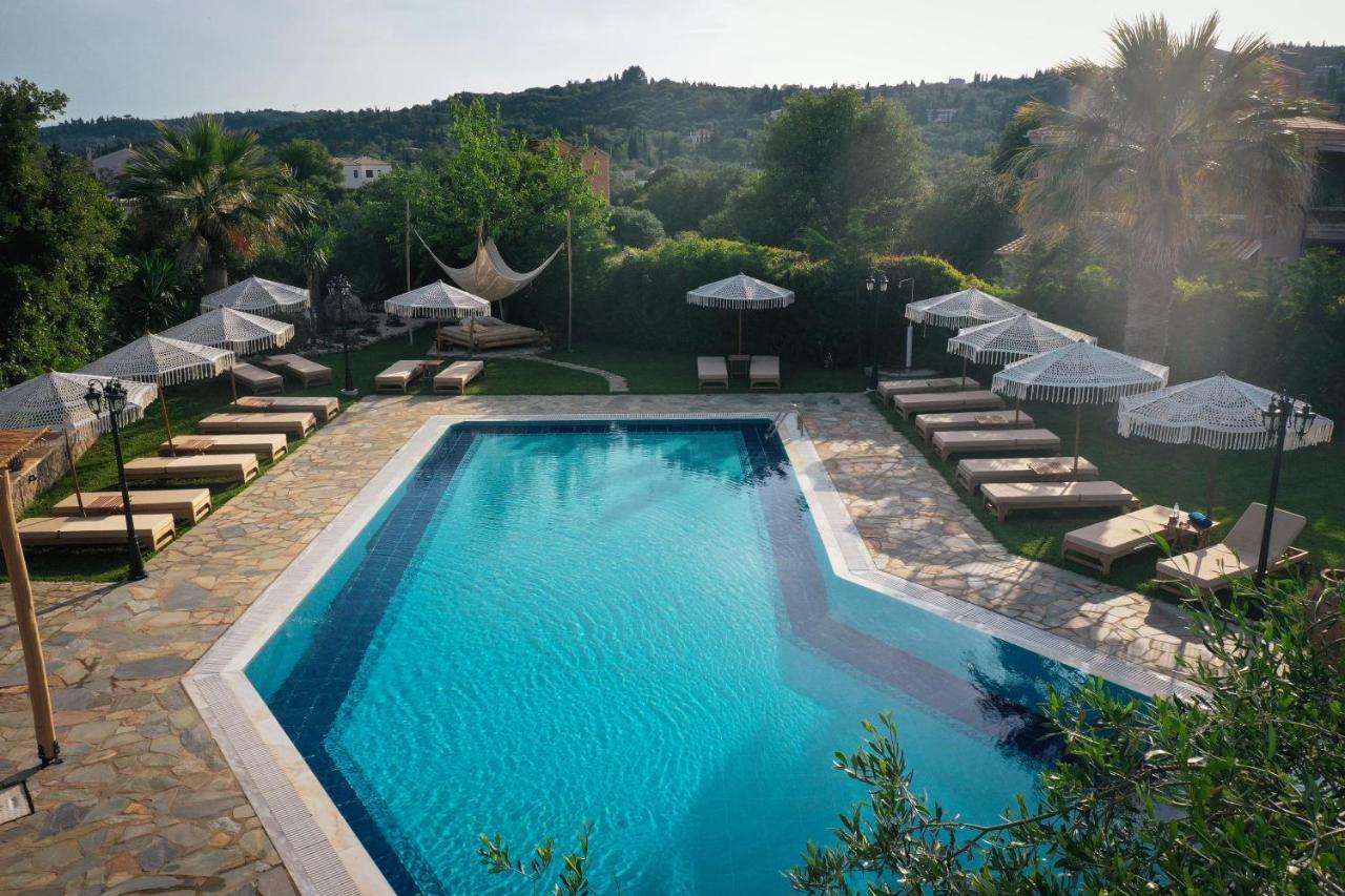 Panorama Hideaway Aparthotel Δασιά Εξωτερικό φωτογραφία